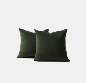 Army-Green-Velvet-Pillow-Covers