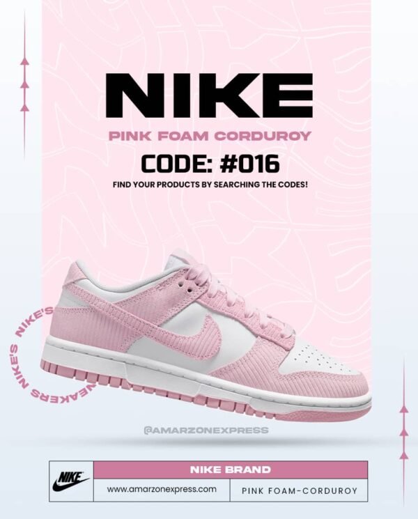nike-Pink-Foam-corduroy-shoes